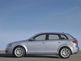 Audi A3 Sportback 2.0T (8PA) 2004–08 images