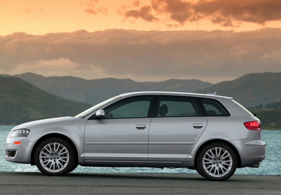 Audi A3 Sportback 2.0T US-spec 8PA (2005–2008) images