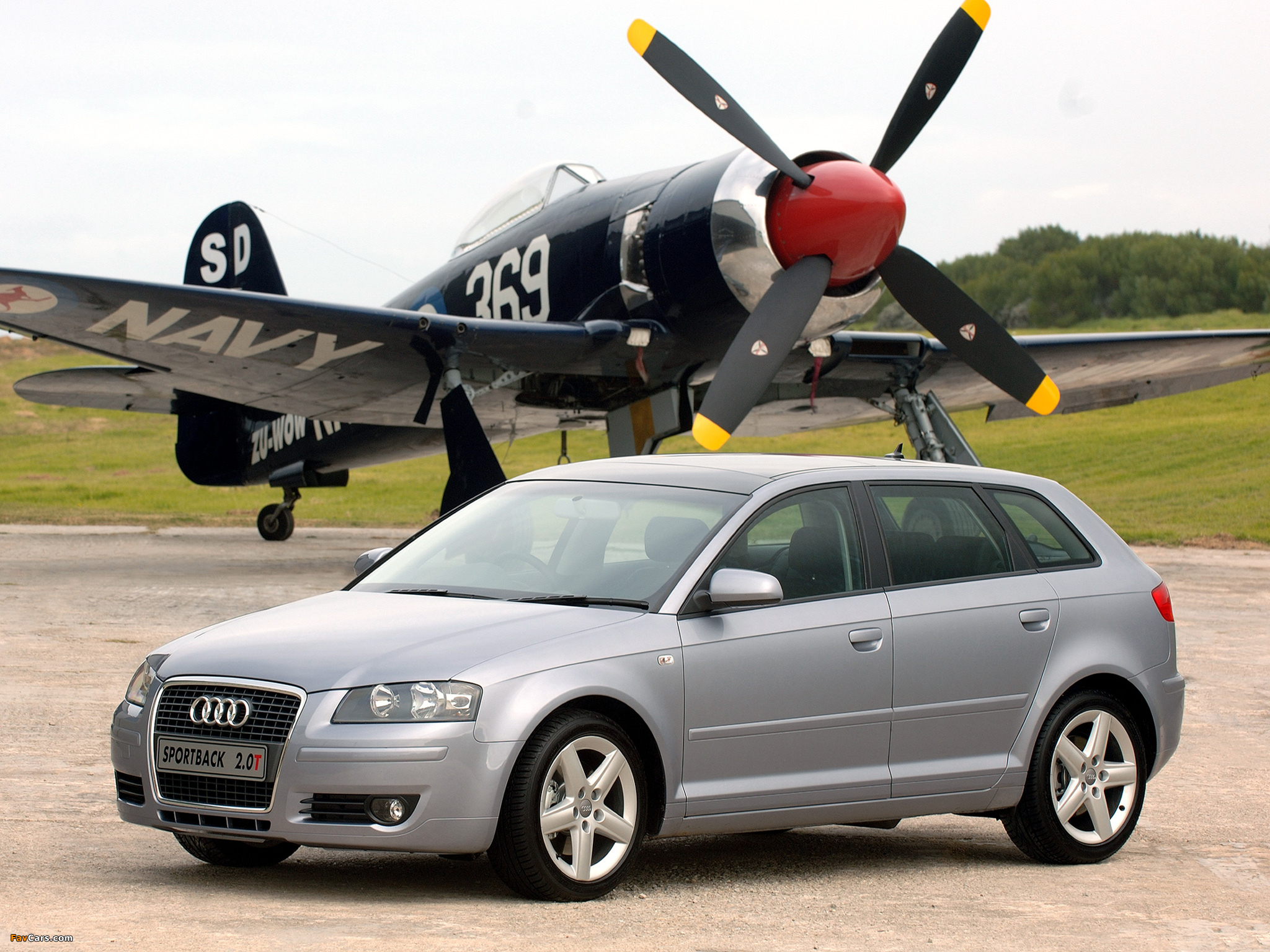 Audi A3 Sportback 2.0T ZA-spec 8PA (2005–2008) photos (2048 x 1536)