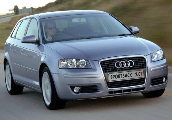 Audi A3 Sportback 2.0T ZA-spec 8PA (2005–2008) photos