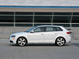 Audi A3 Sportback 3.2 S-Line US-spec 8PA (2005–2008) pictures