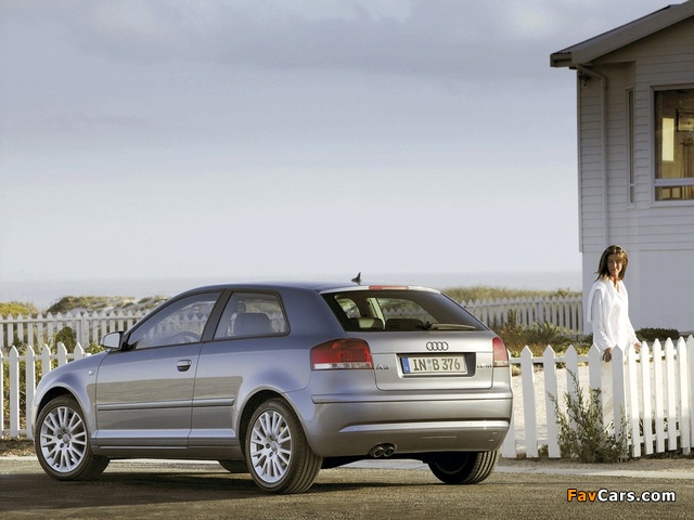 Audi A3 2.0 TDI 8P (2005–2008) pictures (640 x 480)