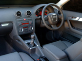 Audi A3 Sportback 2.0T ZA-spec 8PA (2005–2008) pictures