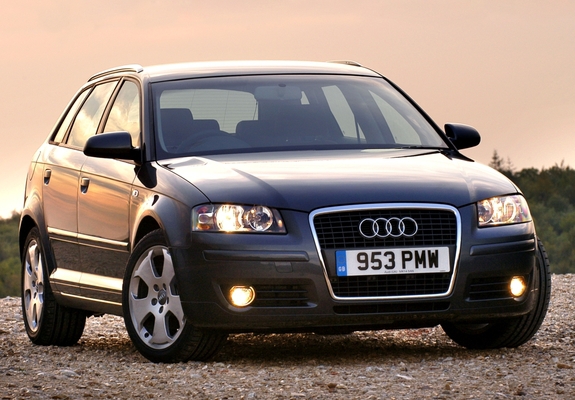 Audi A3 Sportback 2.0 TDI UK-spec 8PA (2005–2008) wallpapers