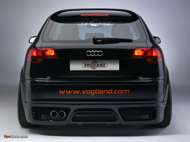 Audi A3 Sportback by Vogtland 8PA (2006–2010) photos (800 x 600)