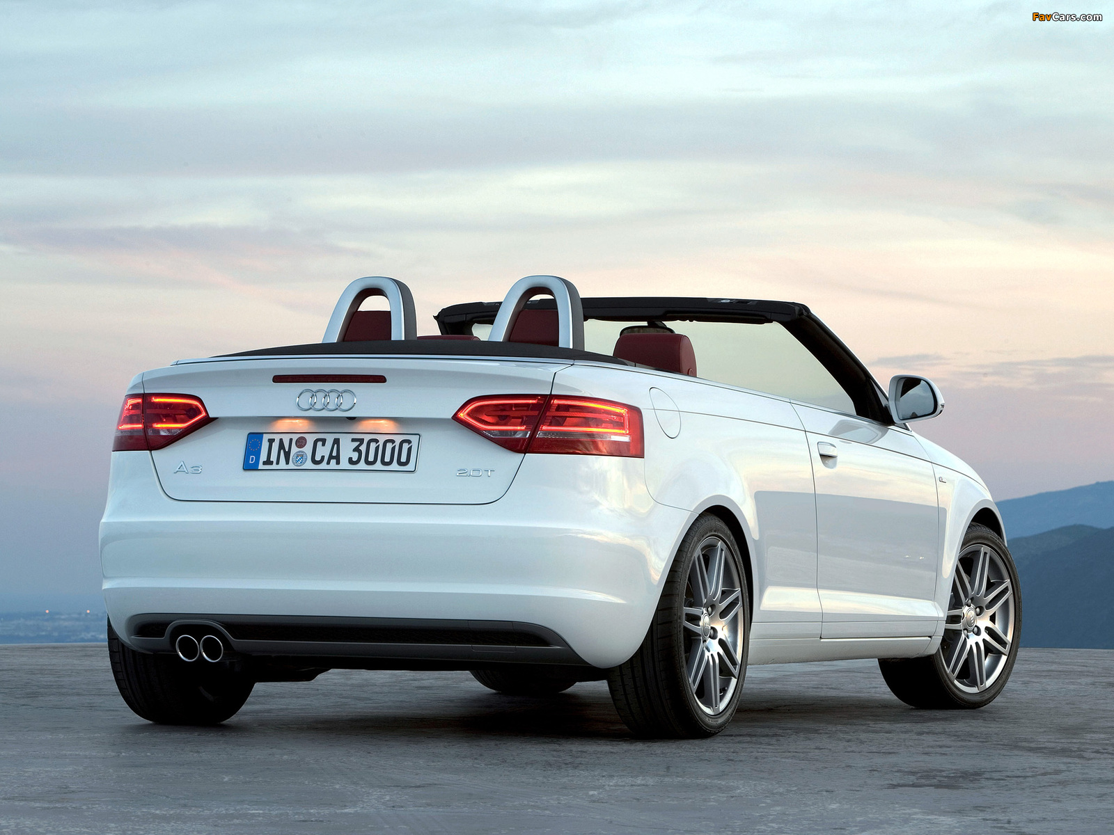 Audi A3 2.0T S-Line Cabriolet 8PA (2008–2010) images (1600 x 1200)