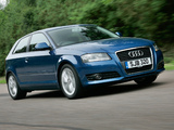 Audi A3 2.0T UK-spec 8P (2008–2010) images