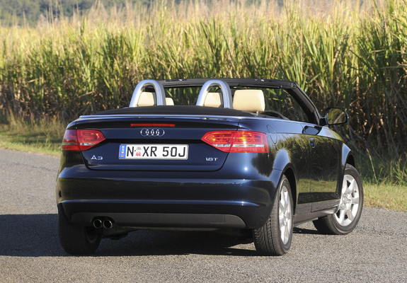 Audi A3 1.8T Cabriolet AU-spec 8PA (2008) images