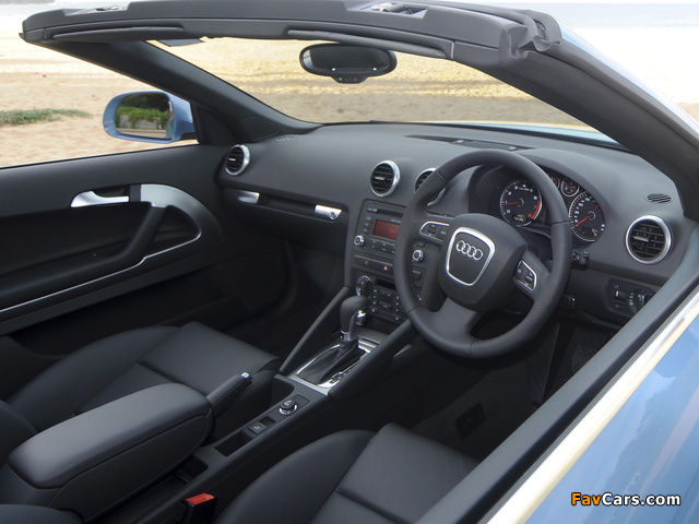 Audi A3 2.0T Cabriolet AU-spec 8PA (2008) images (640 x 480)