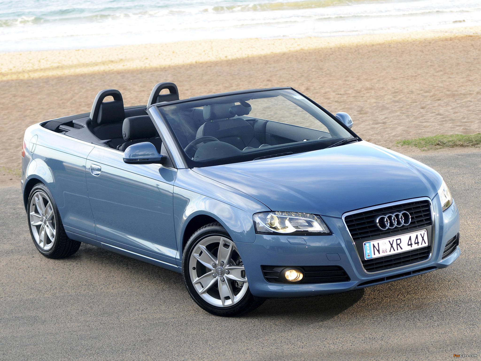 Audi A3 2.0T Cabriolet AU-spec 8PA (2008) images (2048 x 1536)