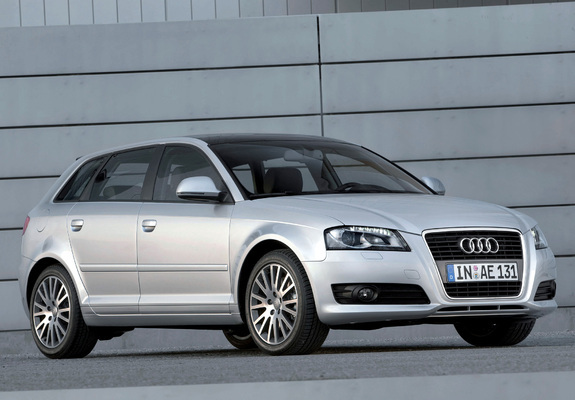 Audi A3 Sportback 8PA (2008–2010) photos