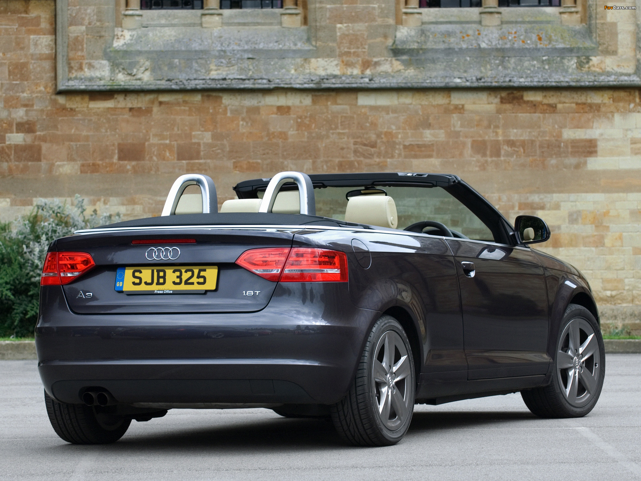 Audi A3 1.8T Cabriolet UK-spec 8PA (2008) photos (2048 x 1536)