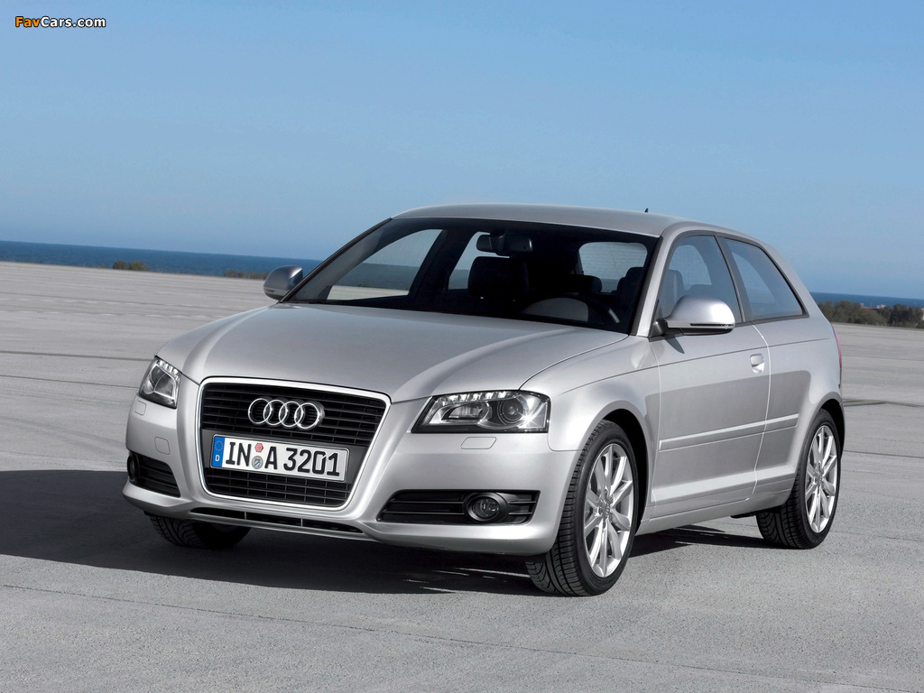 Audi A3 2.0T 8P (2008–2010) pictures (1024 x 768)