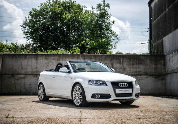 Audi A3 2.0 TDI S-Line Cabriolet (8PA) 2008–10 pictures