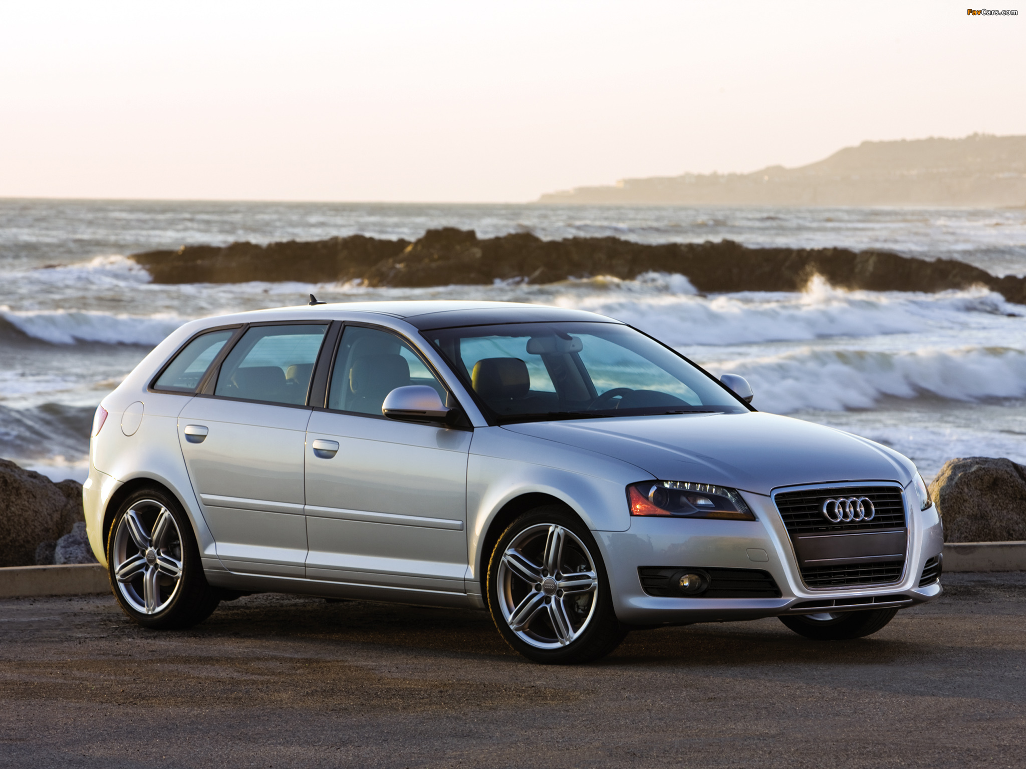 Audi A3 Sportback 2.0T US-spec 8PA (2008–2010) wallpapers (2048 x 1536)