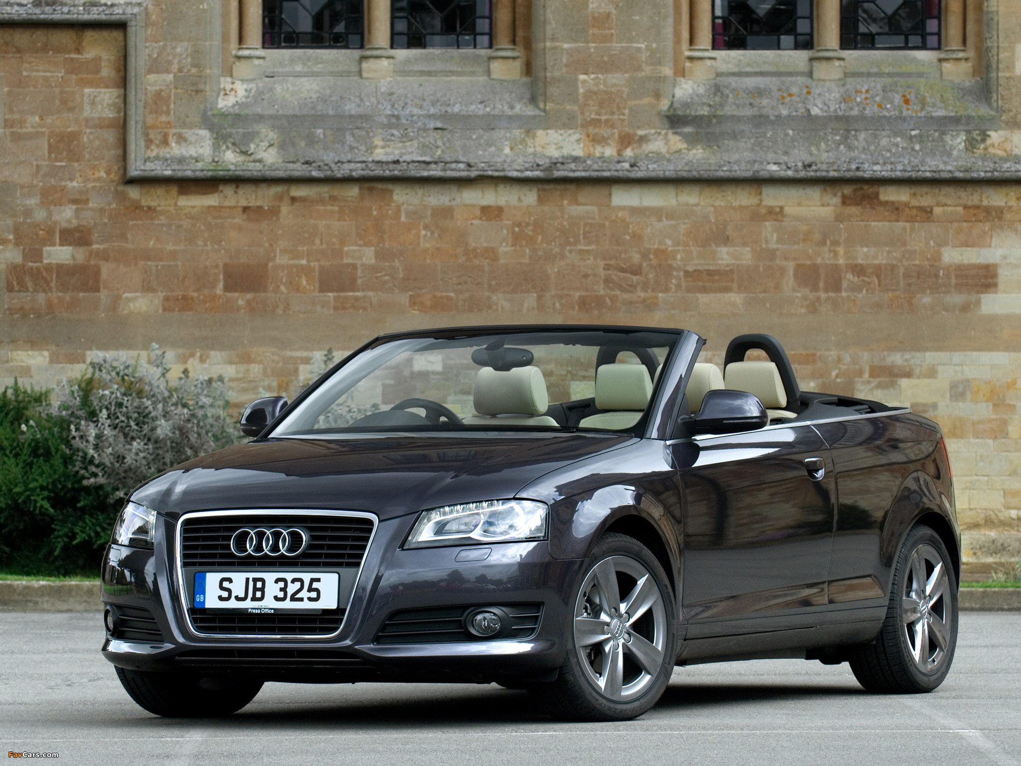 Audi A3 1.8T Cabriolet UK-spec 8PA (2008) wallpapers (2048 x 1536)