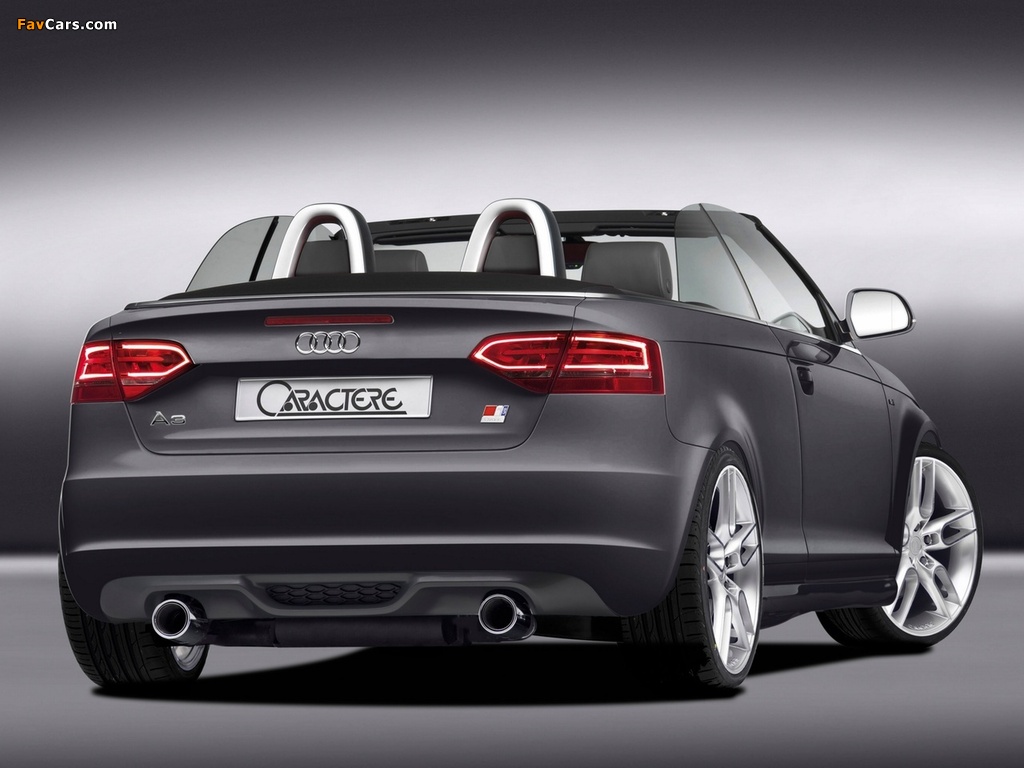 Caractere Audi A3 Cabriolet 8PA (2009–2010) pictures (1024 x 768)