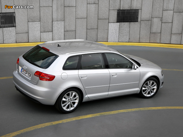 Audi A3 Sportback TFSI 8PA (2010) images (640 x 480)