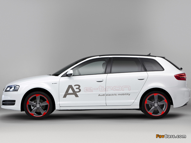 Audi A3 e-Tron Prototype 8PA (2011) images (640 x 480)