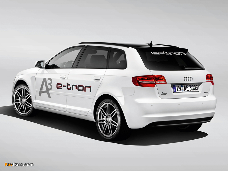 Audi A3 e-Tron Prototype 8PA (2011) pictures (800 x 600)