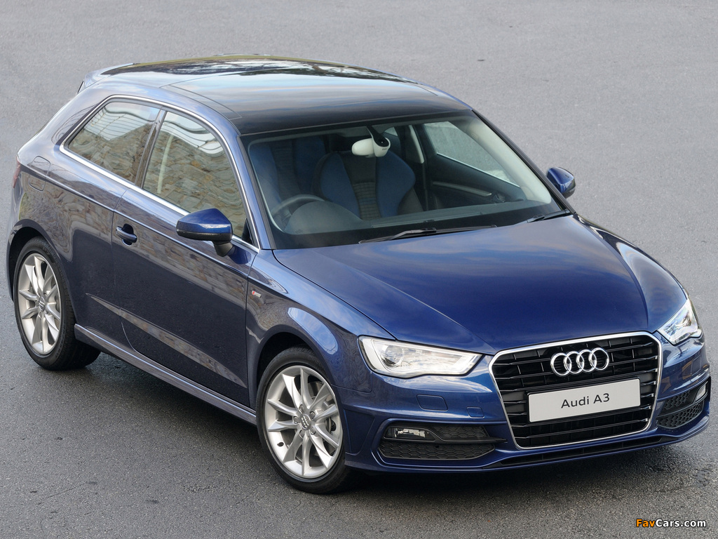 Audi A3 1.8T S-Line ZA-spec 8V (2012) images (1024 x 768)