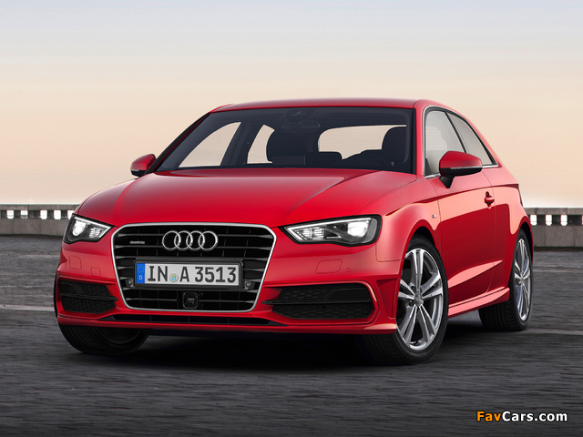 Audi A3 1.8T S-Line quattro 8V (2012) images (640 x 480)