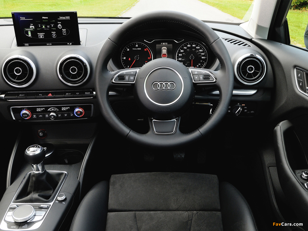 Audi A3 2.0 TDI UK-spec 8V (2012) photos (1024 x 768)