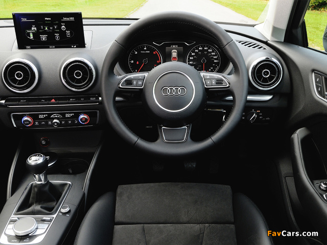 Audi A3 2.0 TDI UK-spec 8V (2012) photos (640 x 480)