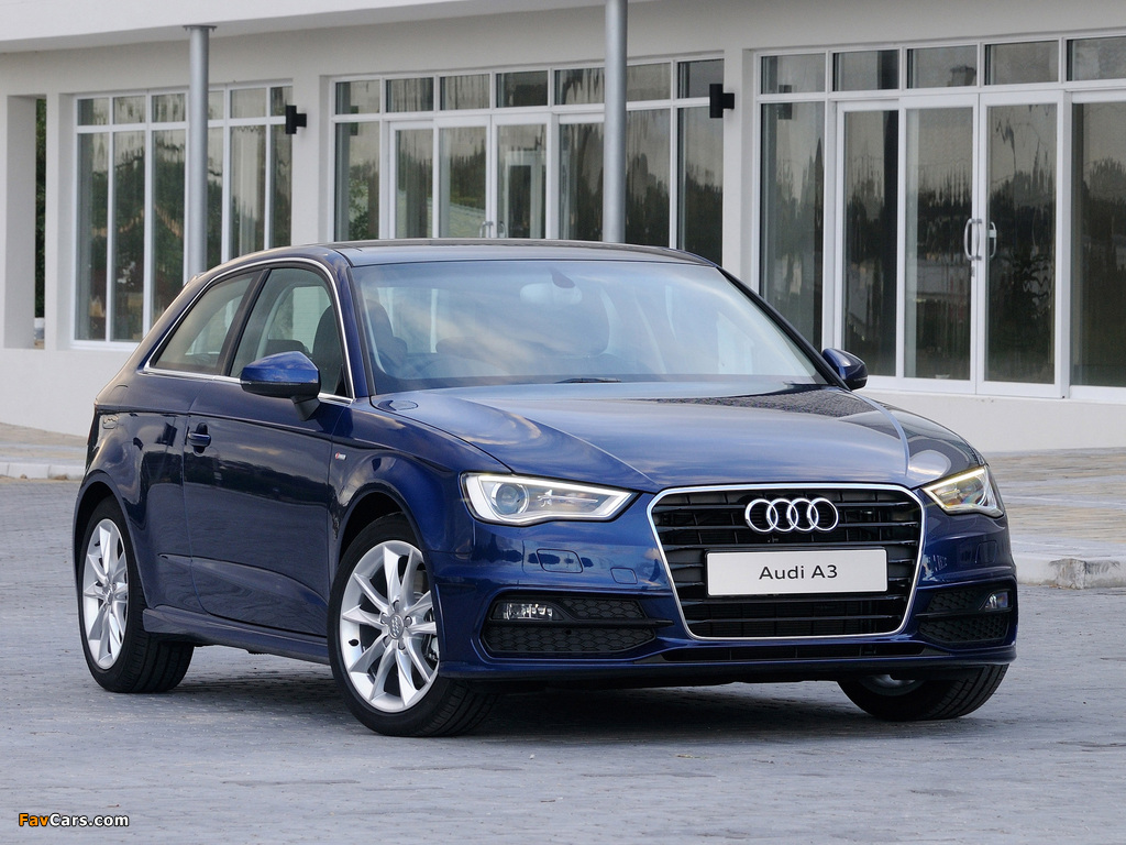 Audi A3 1.8T S-Line ZA-spec 8V (2012) photos (1024 x 768)