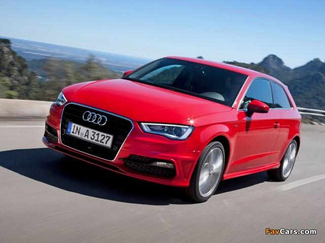 Audi A3 1.8T S-Line 8V (2012) photos (640 x 480)