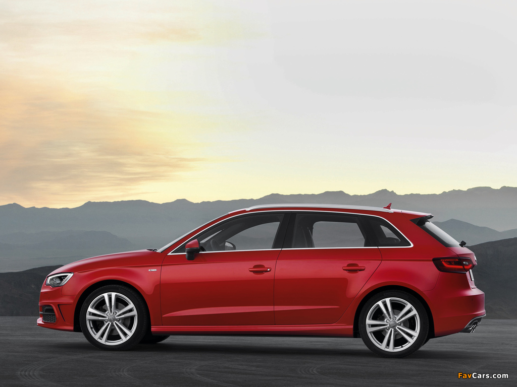 Audi A3 Sportback 2.0T S-Line quattro 8V (2012) pictures (1024 x 768)