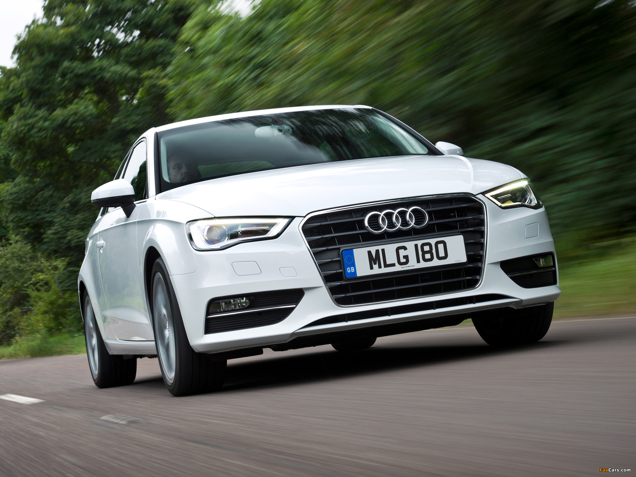 Audi A3 1.8T UK-spec 8V (2012) wallpapers (2048 x 1536)