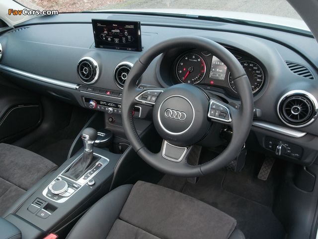 Audi A3 Sportback 1.8T UK-spec (8V) 2013 images (640 x 480)