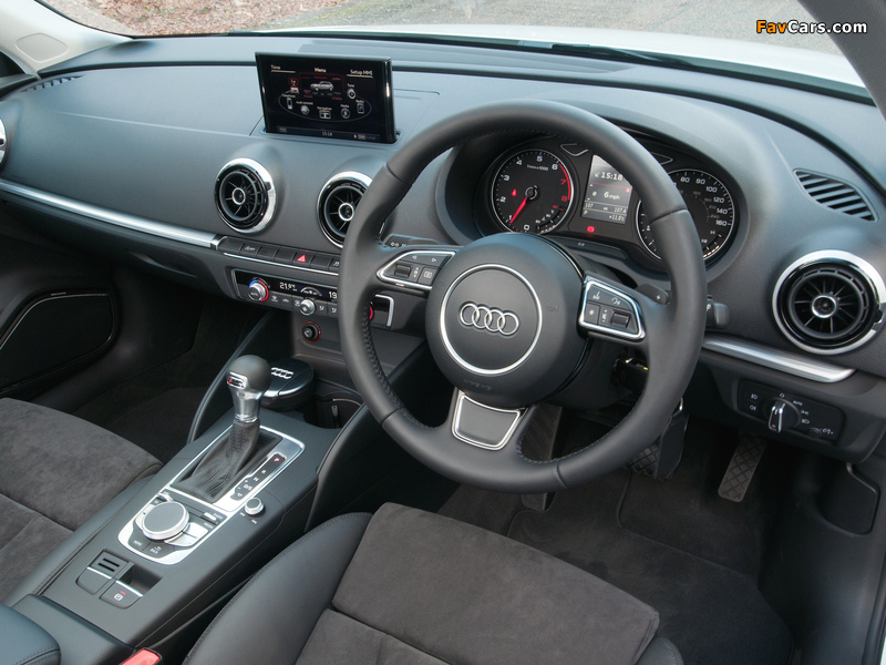 Audi A3 Sportback 1.8T UK-spec (8V) 2013 images (800 x 600)