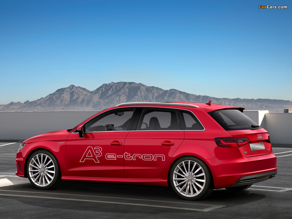 Audi A3 e-Tron Prototype (8V) 2013 images (1024 x 768)