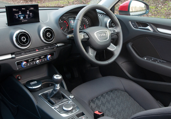 Audi A3 Sportback 2.0 TDI UK-spec (8V) 2013 photos