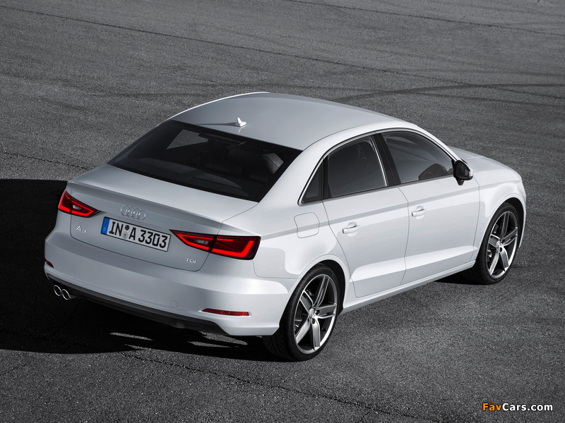 Audi A3 Sedan 2.0 TDI (8V) 2013 photos (800 x 600)
