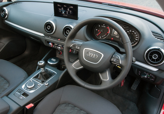 Audi A3 Sportback 2.0 TDI UK-spec (8V) 2013 wallpapers