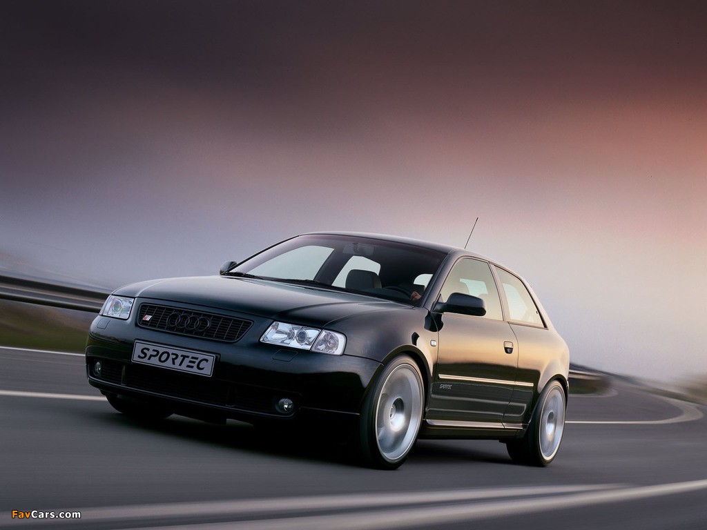 Images of Sportec Audi A3 8L (2001–2003) (1024 x 768)