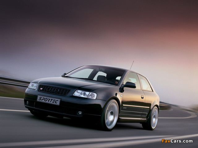 Images of Sportec Audi A3 8L (2001–2003) (640 x 480)