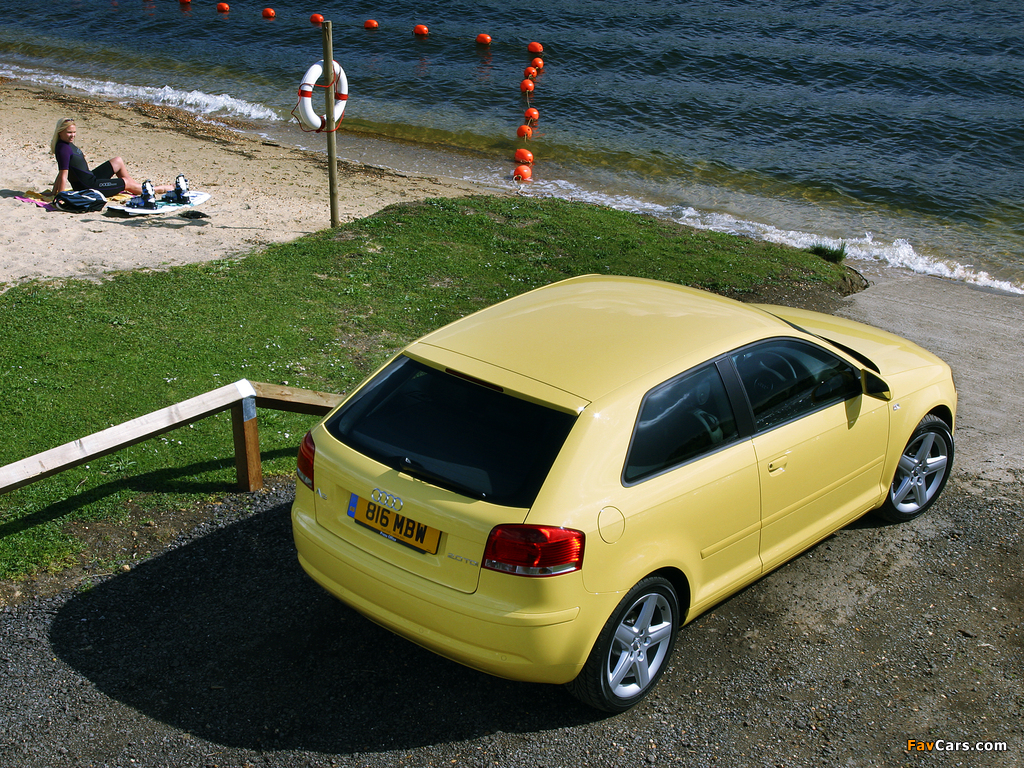 Images of Audi A3 2.0 TDI UK-spec 8P (2003–2005) (1024 x 768)