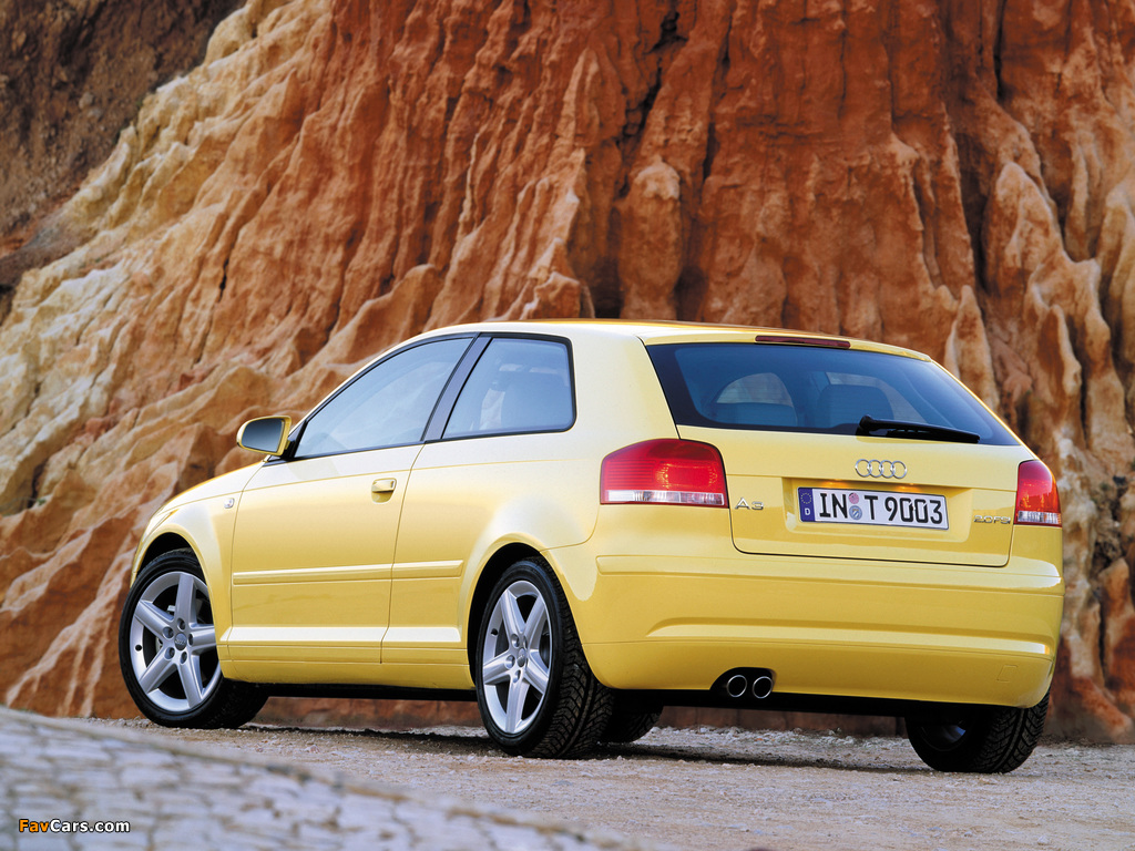 Images of Audi A3 2.0 FSI (8P) 2003–05 (1024 x 768)