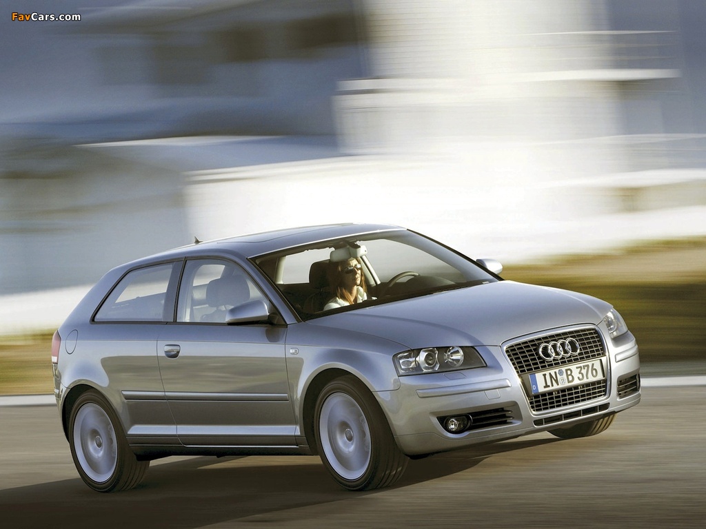 Images of Audi A3 2.0 TDI 8P (2005–2008) (1024 x 768)