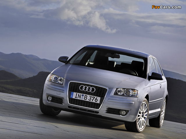 Images of Audi A3 2.0 TDI 8P (2005–2008) (640 x 480)