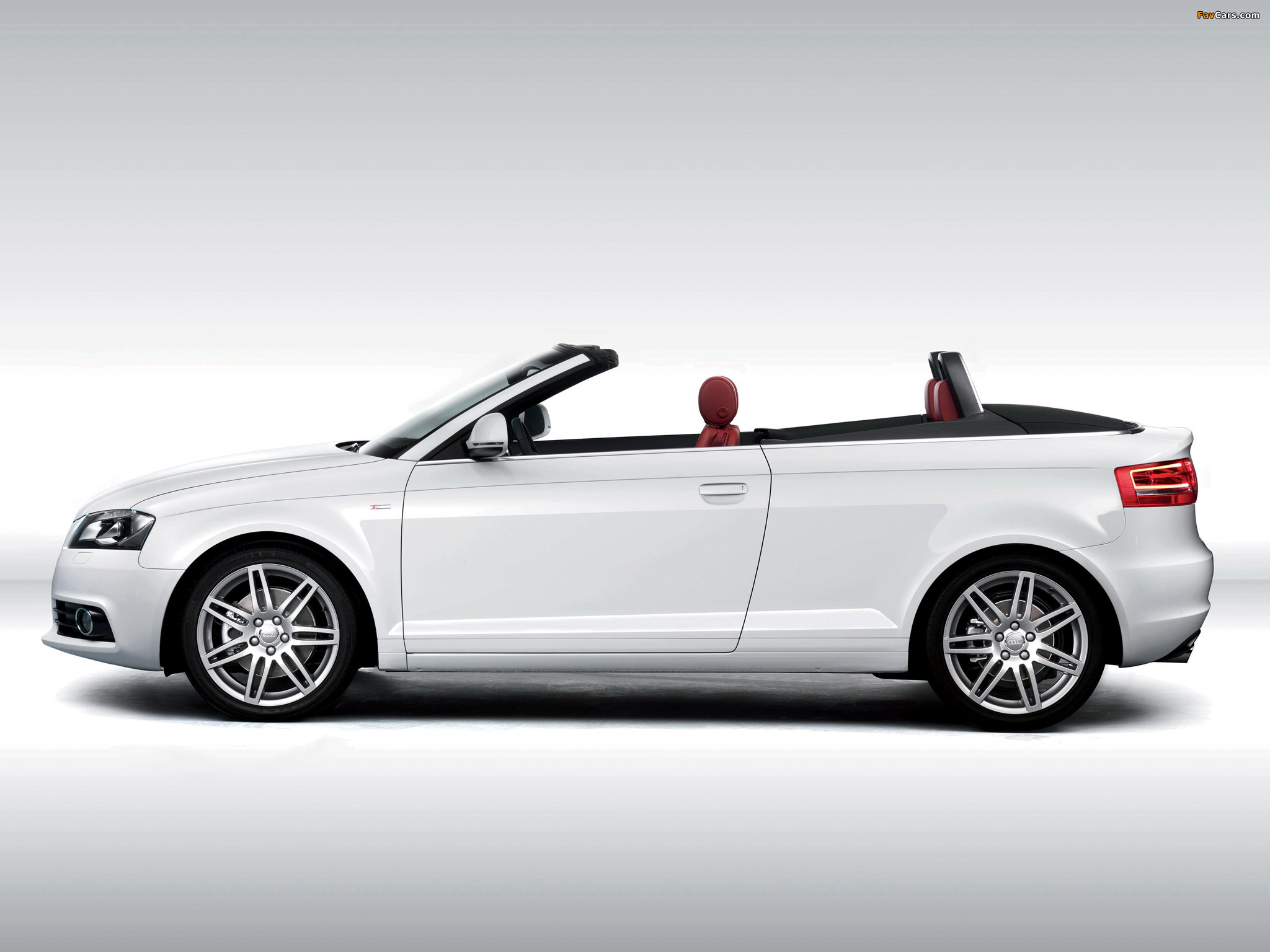 Images of Audi A3 2.0T S-Line Cabriolet 8PA (2008–2010) (2048 x 1536)