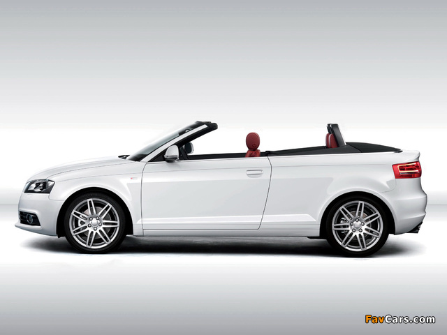 Images of Audi A3 2.0T S-Line Cabriolet 8PA (2008–2010) (640 x 480)