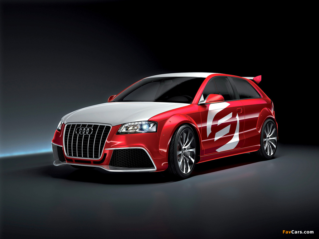 Images of Audi A3 TDI Clubsport quattro Concept (2008) (1024 x 768)