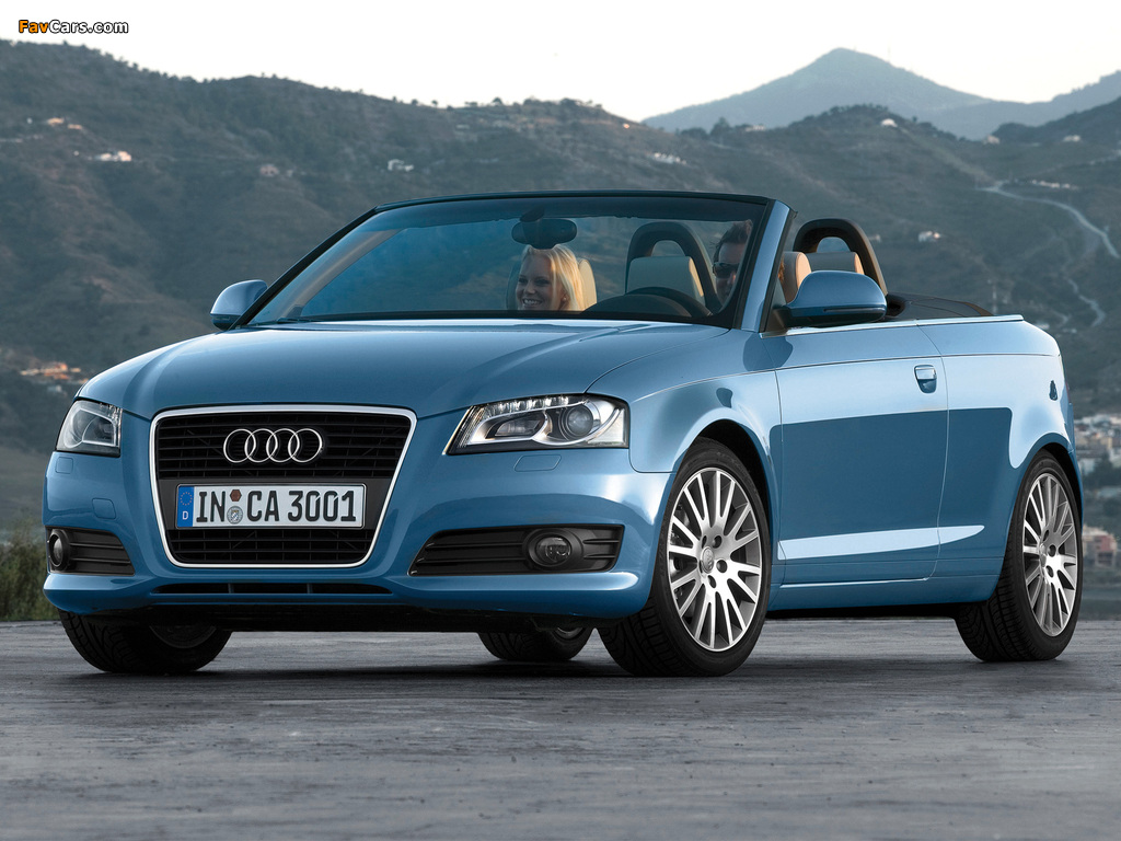 Images of Audi A3 2.0 TDI Cabriolet 8PA (2008–2010) (1024 x 768)