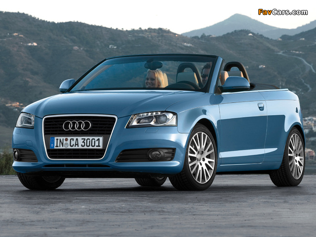 Images of Audi A3 2.0 TDI Cabriolet 8PA (2008–2010) (640 x 480)