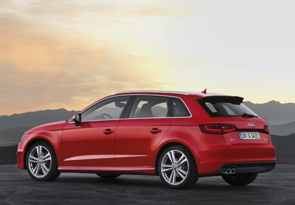 Images of Audi A3 Sportback 2.0T S-Line quattro 8V (2012)